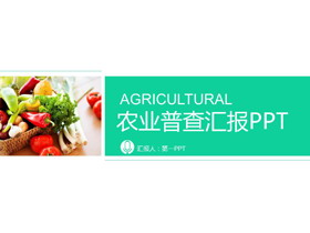 蔬菜PPT模板